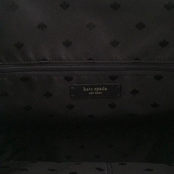 ♠️ Kate Spade NY Joeley Large Tote Black Glitter - Picture 5 of 7